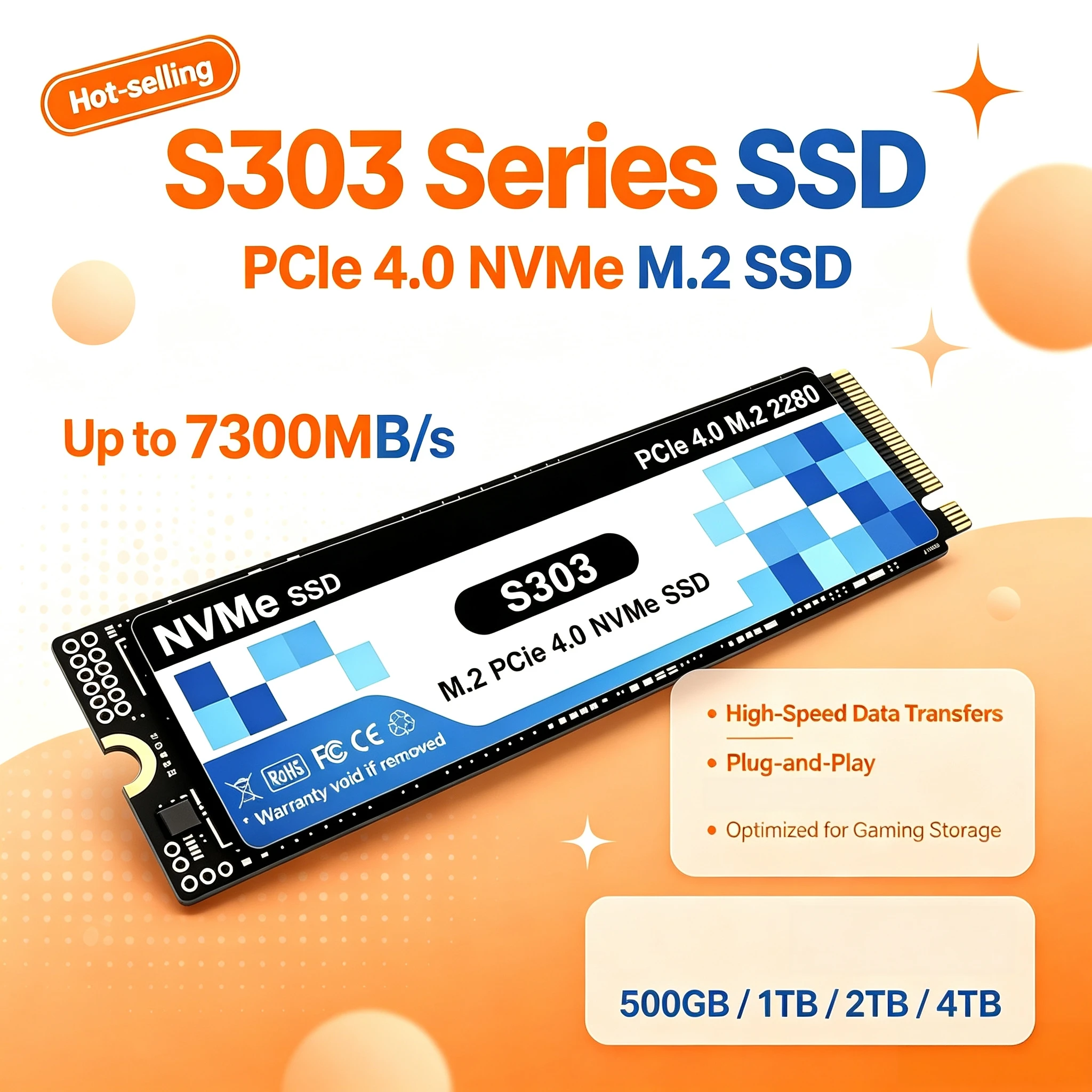 Ssd 500Gb - Originele PCIe 4.0 NVMe M.2 SSD