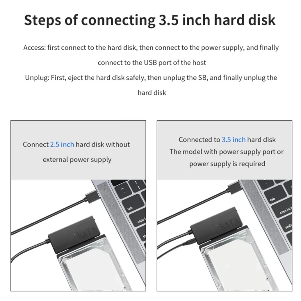 SWXF SATA naar USB 3.0 adapter - External Ssd recensie en prijs