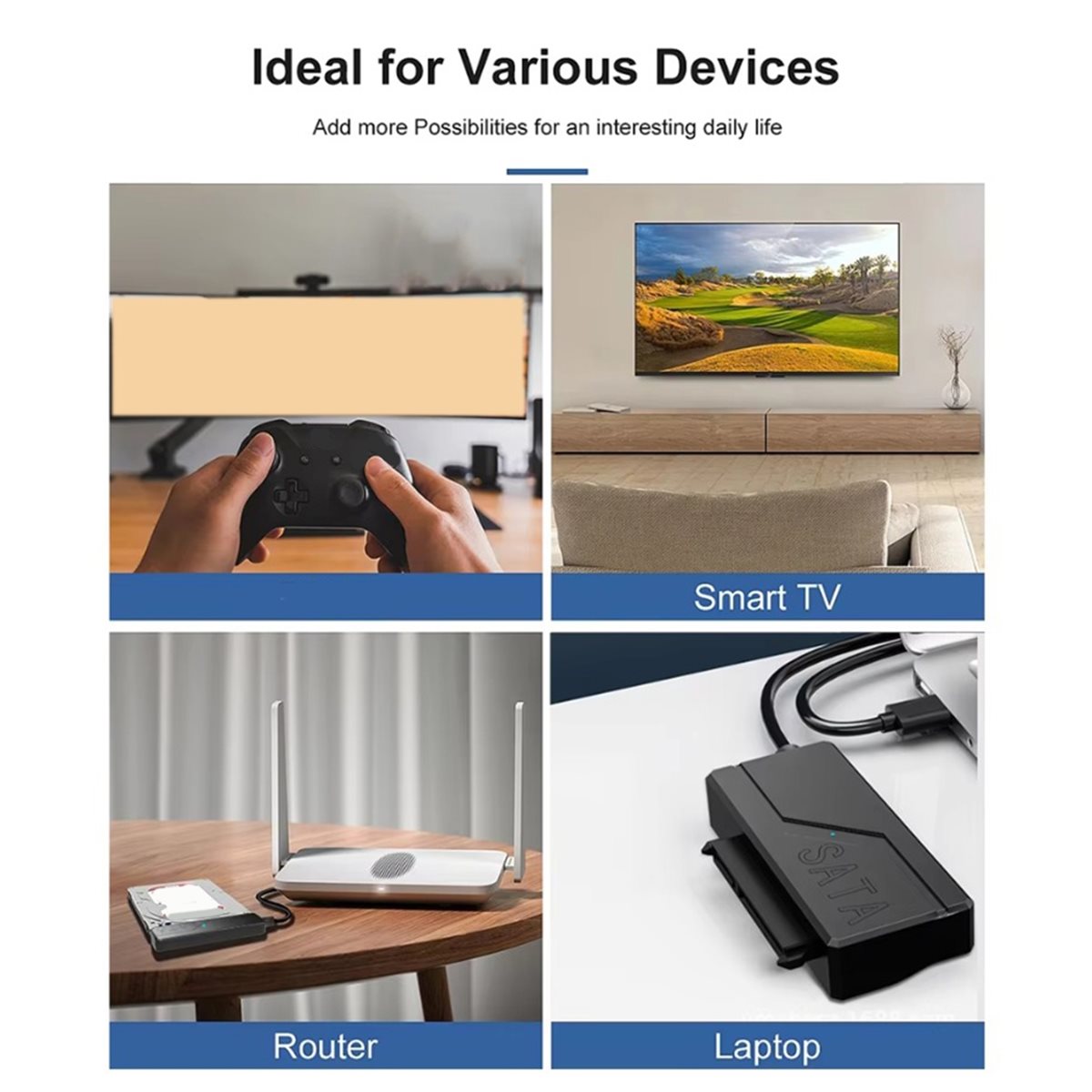 SWXF SATA naar USB 3.0 adapter - External Ssd recensie en prijs