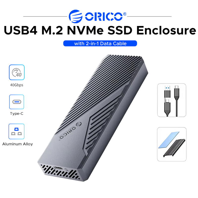 ORICO USB4 M.2 NVMe SSD-behuiz - 8Tb M2 Nvme Ssd recensie en prijs