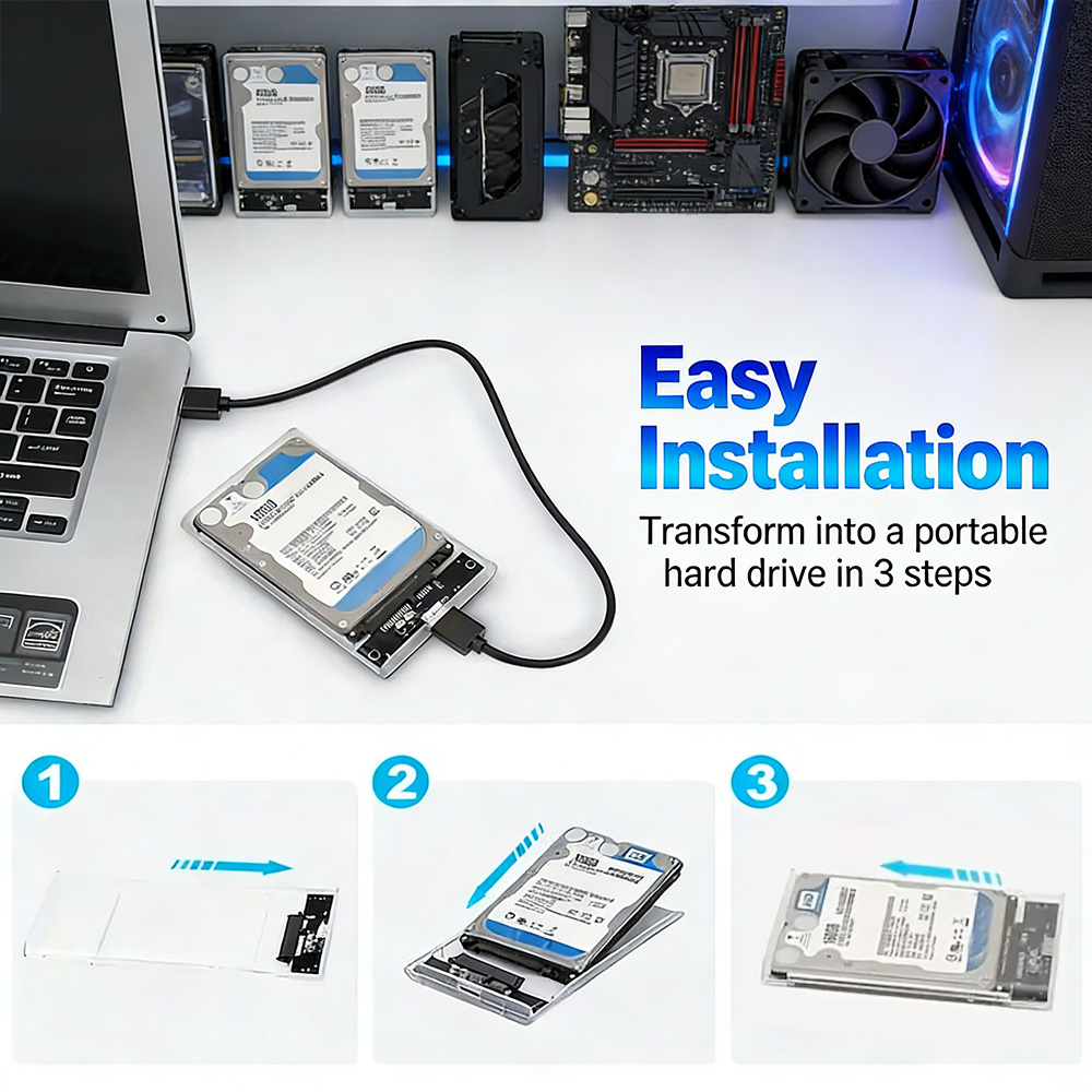 2,5 inch Transparante SATA naa - External Ssd recensie en prijs