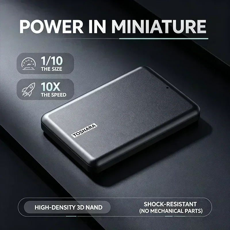 TOSHARA A5 draagbare externe h - Ssd 2Tb recensie en prijs