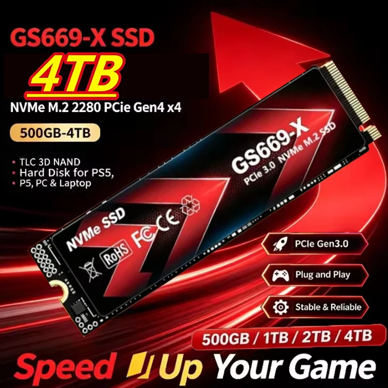 GS669-X M.2 NVMe SSD 500GB-4TB - Ssd 500Gb recensie en prijs