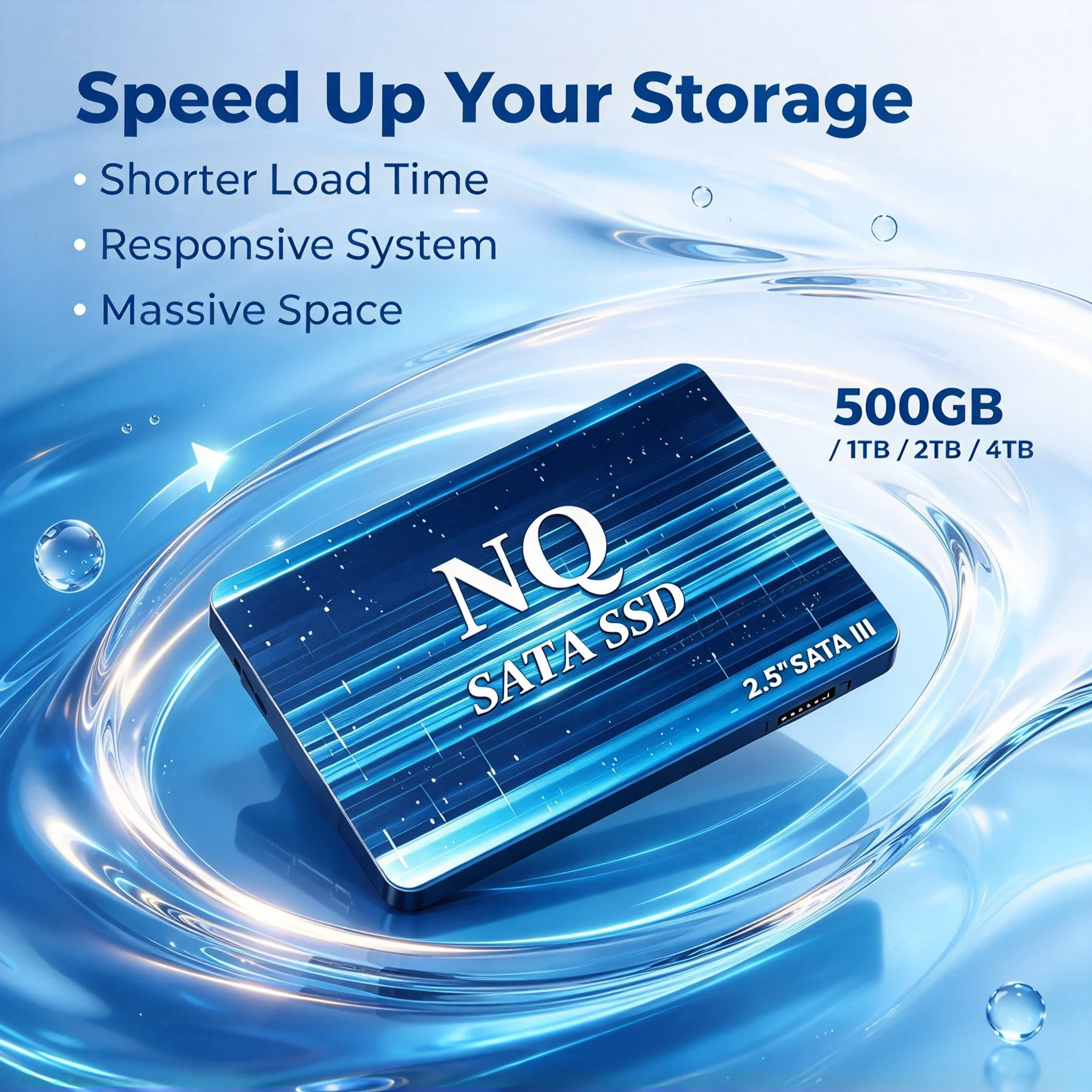 Interne Solid State Drive NQ 2 - Ssd 500Gb recensie en prijs