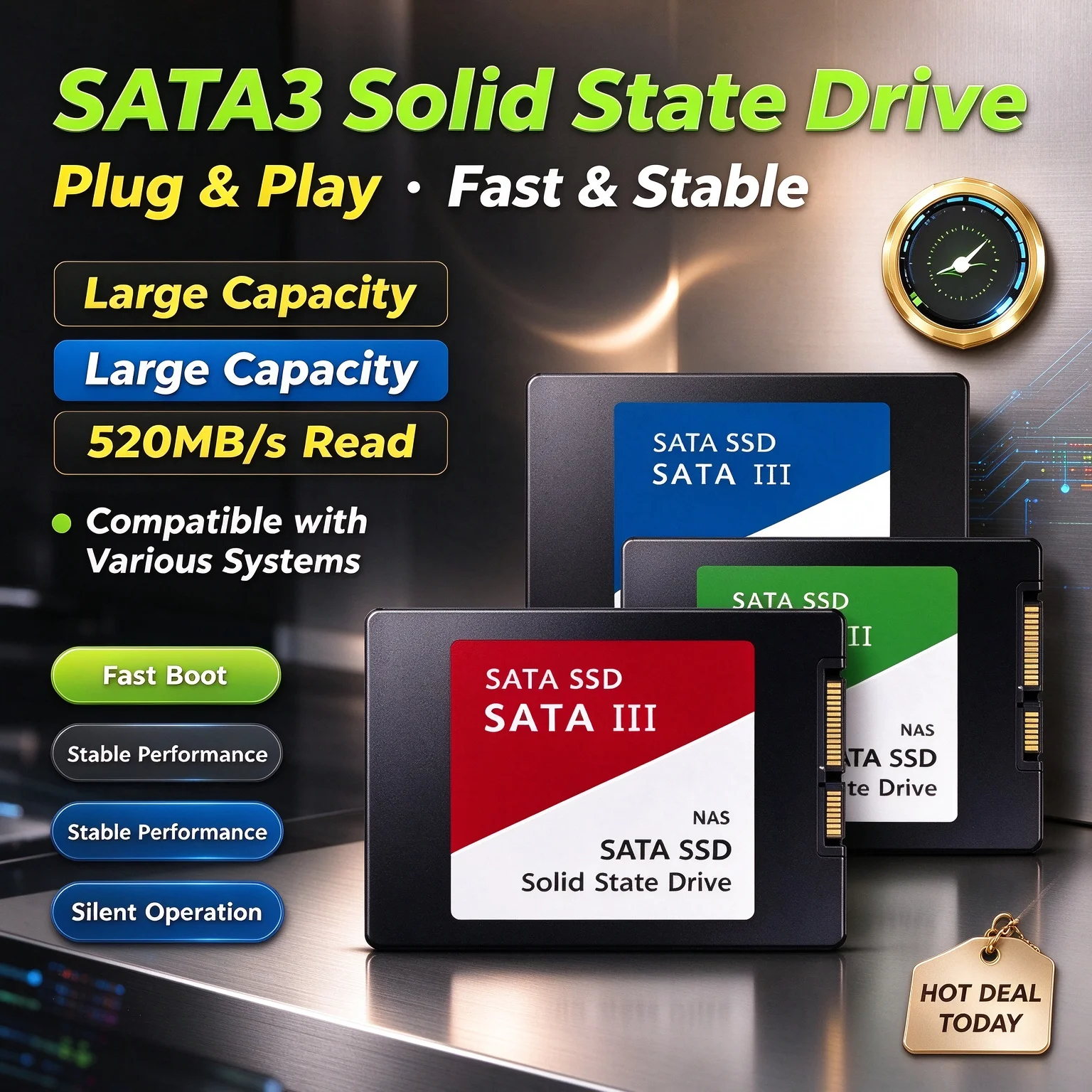 2026 Originele Nieuwe SATA3 SS - Ssd 500Gb recensie en prijs