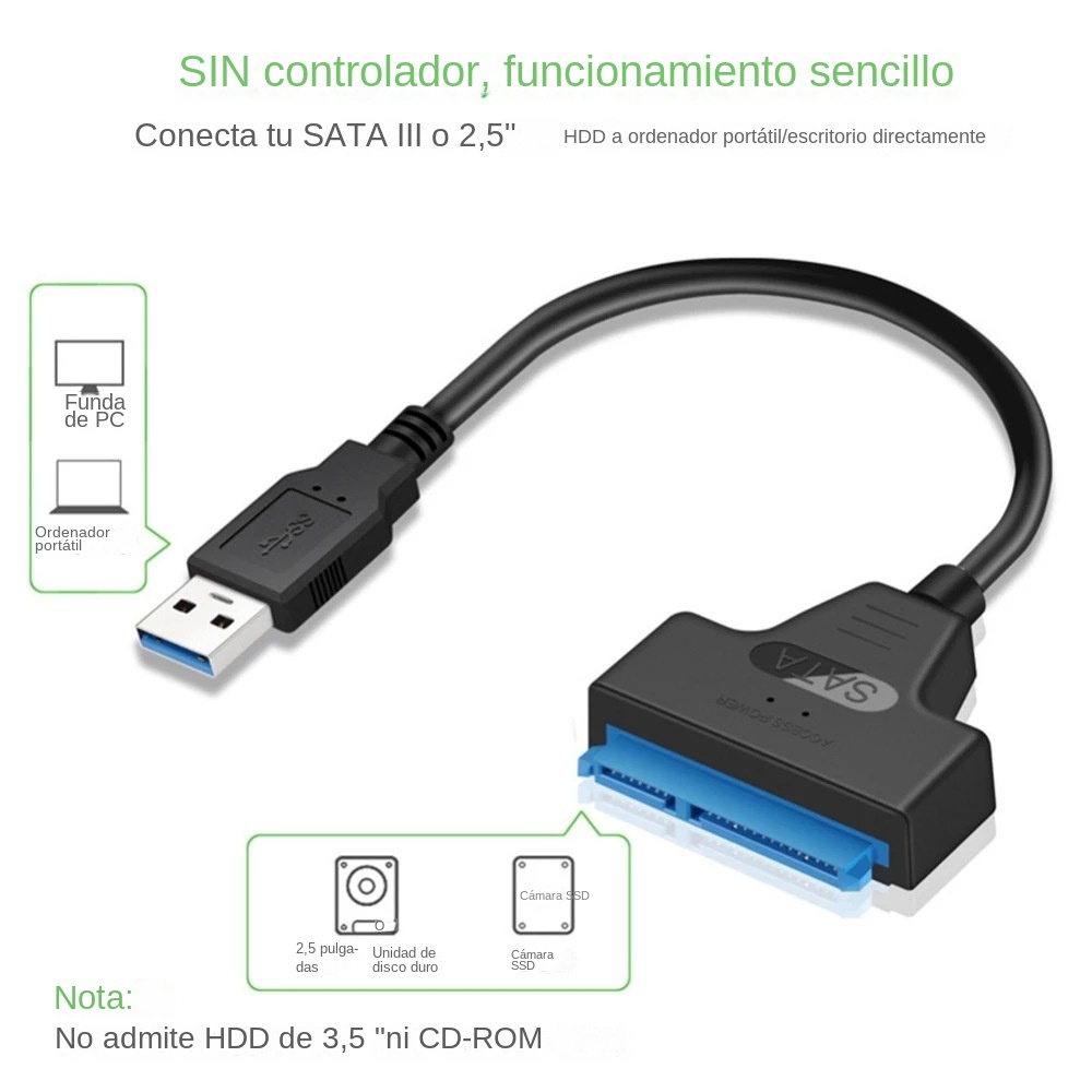 USB 3.0 SATA 3 Kabel SATA naar - Ssd Hard Drive recensie en prijs
